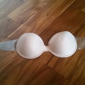 Strapless backless nude 34b bra